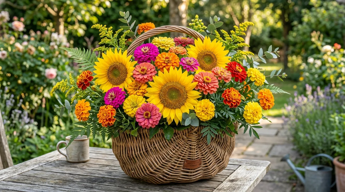 Summer Sunflower Arrangement